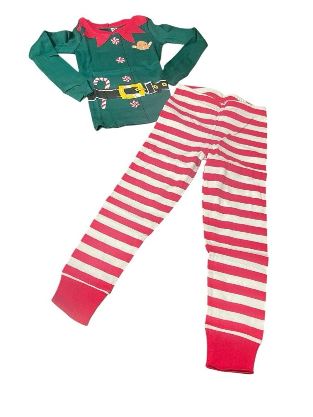 THE CHILDREN'S PLACE Kids Size 5 Christmas Pajama Set Retail $36.95 100% Cotton